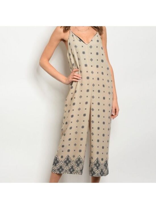 Pants - Taupe Jumpsuit